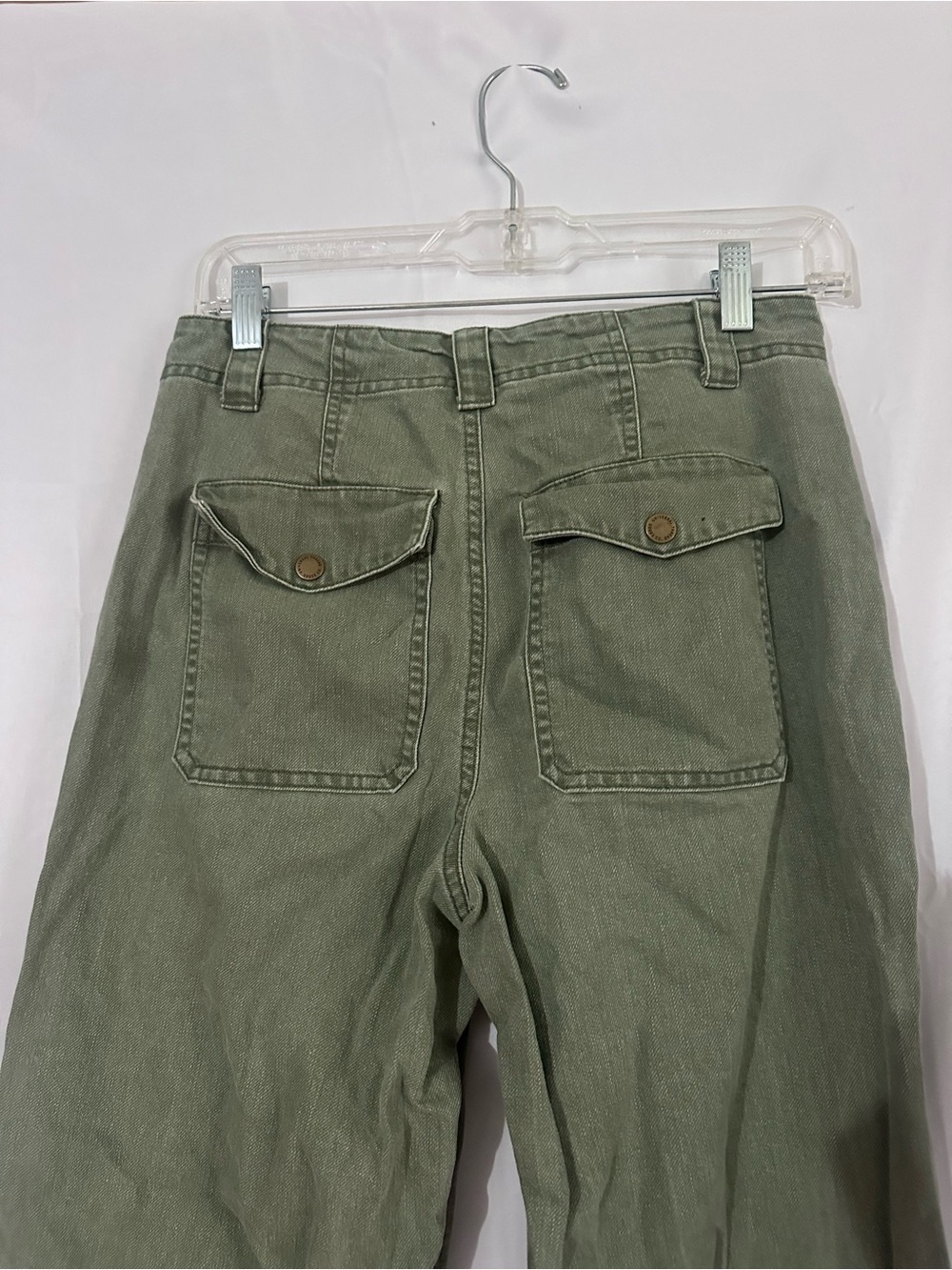 Universal Thread Olive Cargo Wide-Leg Pants - Picture 5 of 5